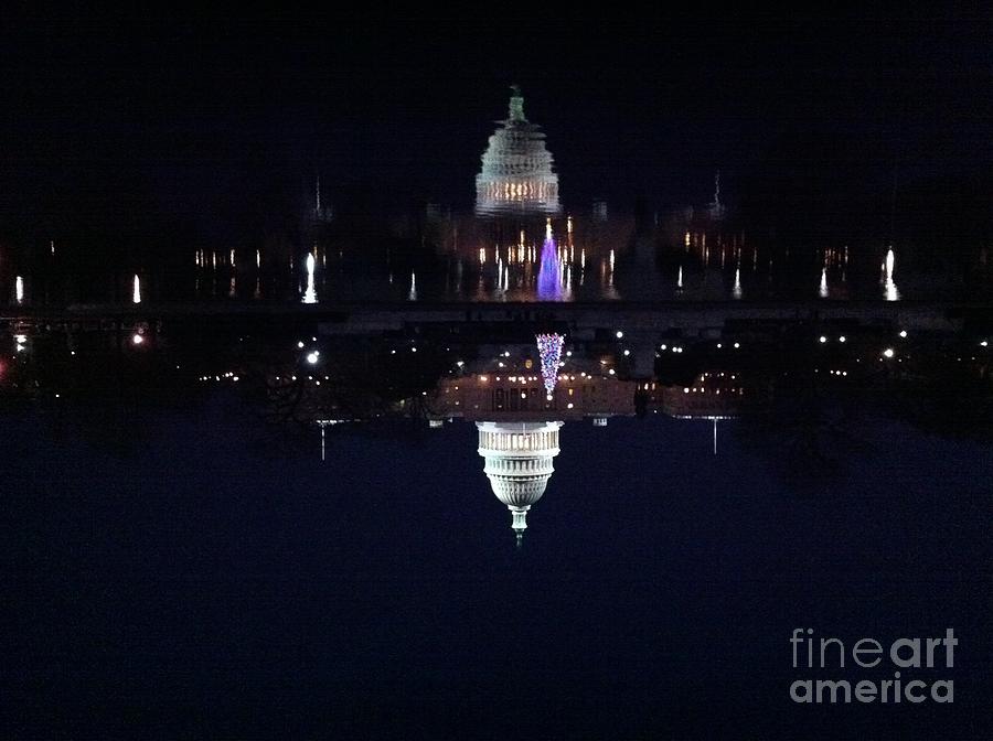 Capitol Reflections Photograph by Nona Kumah