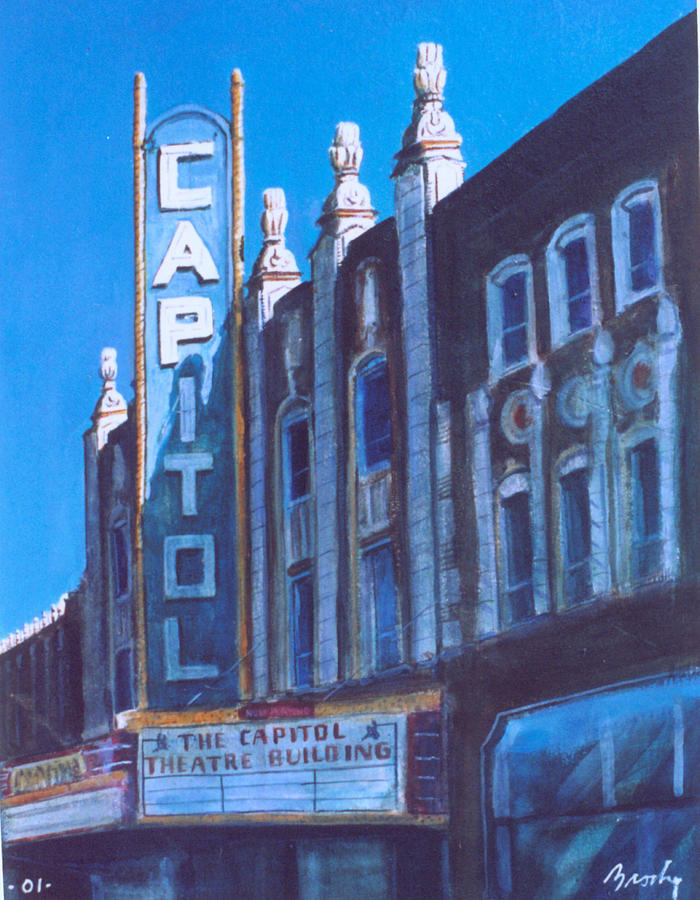 Capitol Theatre Painting by William Brody