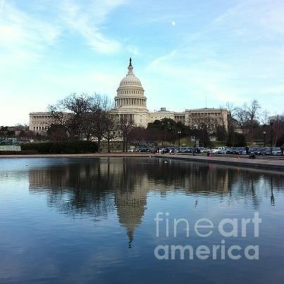 Capitol Photograph - Capitol View by Nona Kumah