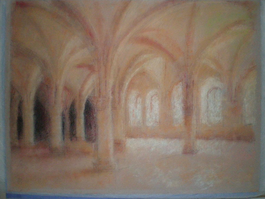 Capitular Hall  Drawing by Paez  ANTONIO