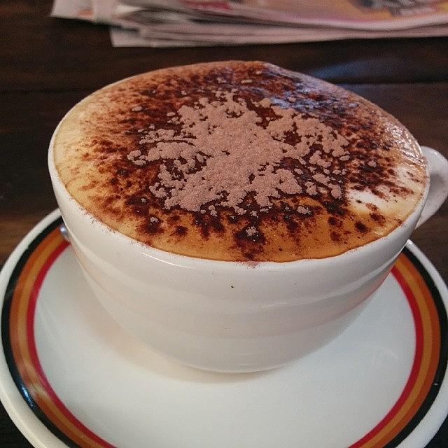 Cappuccino,1st Time Here. Strong Photograph by Bobby Instacoffee