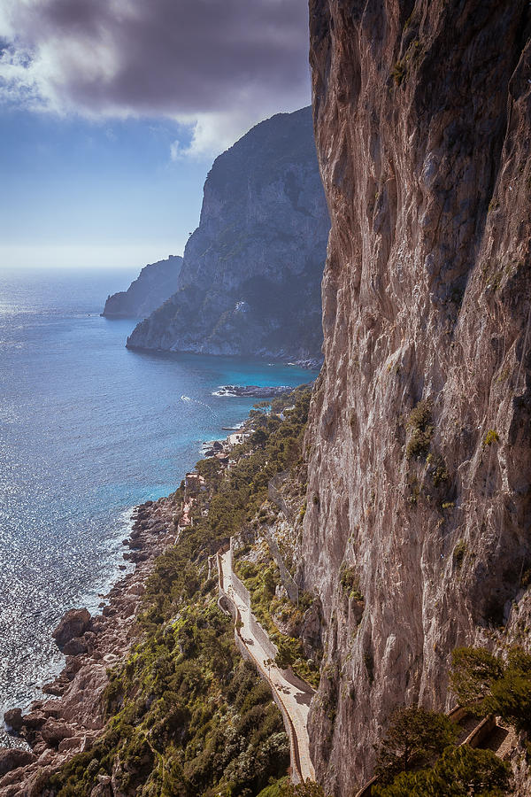 Capri Cliff Trail Photograph by Matthew Onheiber