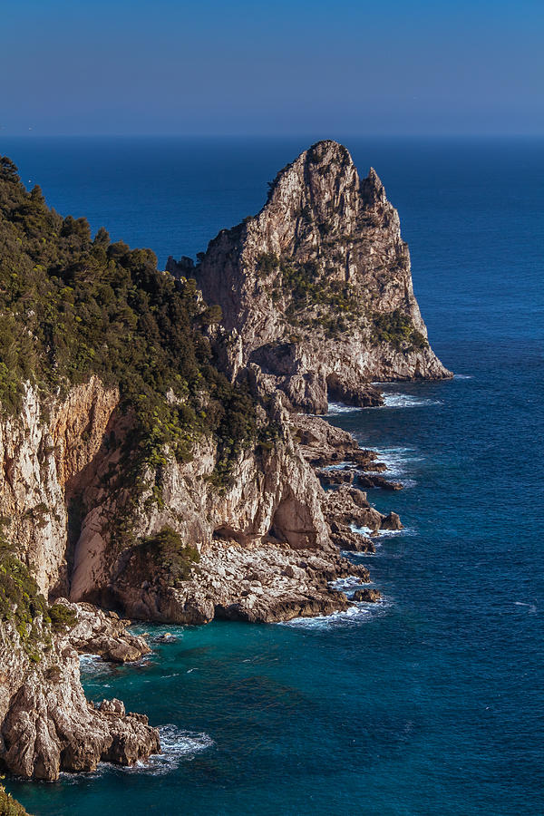 Capri Cliffs Photograph by Matthew Onheiber