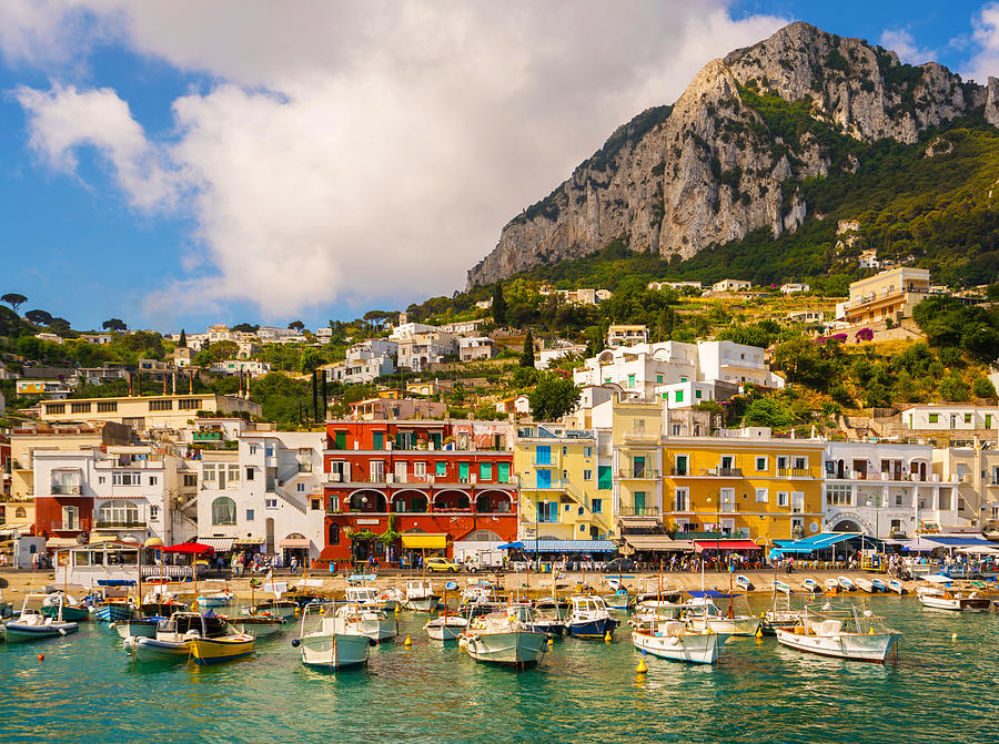 Capri island Italy Photograph by Thepalmer