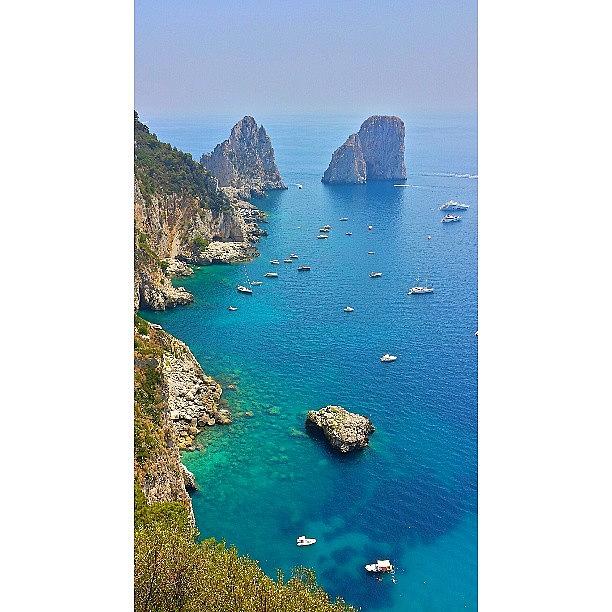 Italy Photograph - #capri #italy #travel #island #sailing by 🌀margie 🌀