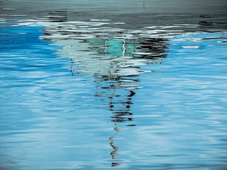 Capsized Overboard  Photograph by Glenn Feron