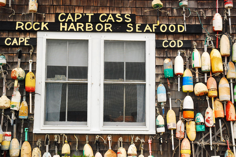 Capt Cass Rock Harbor Photograph by James Kirkikis