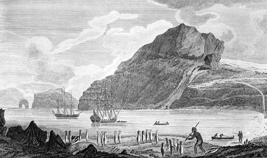 Captain Cook Explores Kerguelen Photograph by Science Source