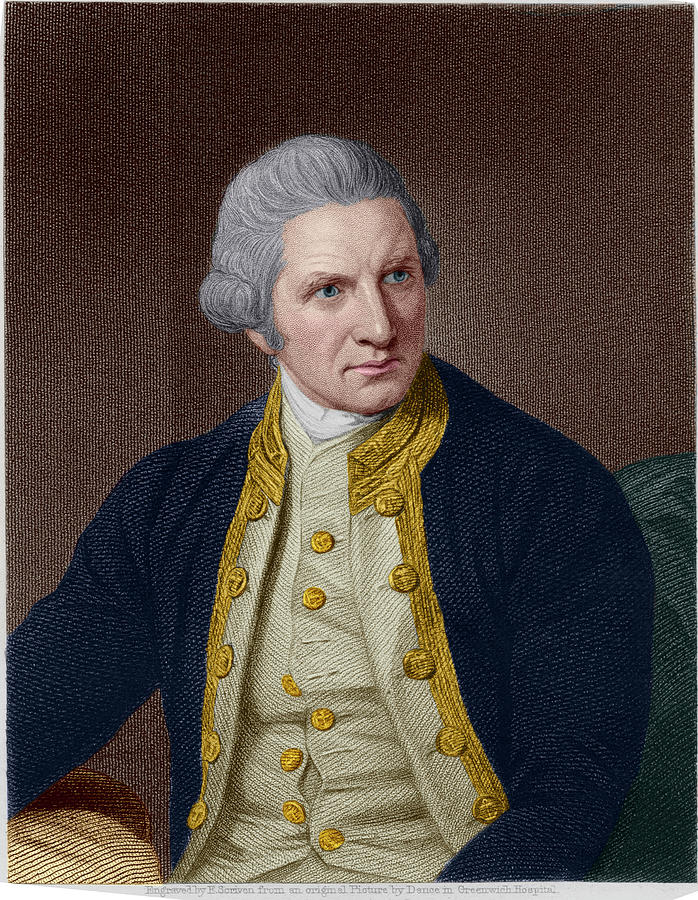 Captain James  Cook  Photograph by Sheila Terry science 