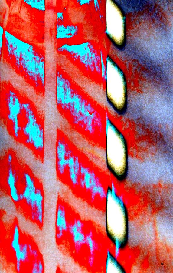 Captivante Abstrait En Rouge Digital Art by Will Borden