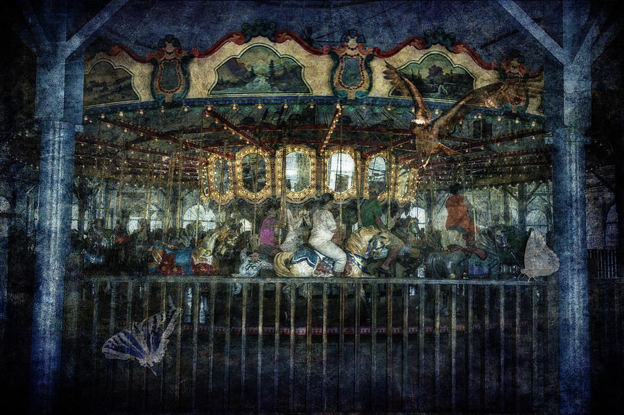 Captive on the Carousel of Time Photograph by Belinda Greb