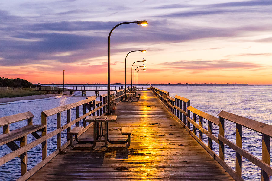 Captree Pier Photograph by Sean Mills