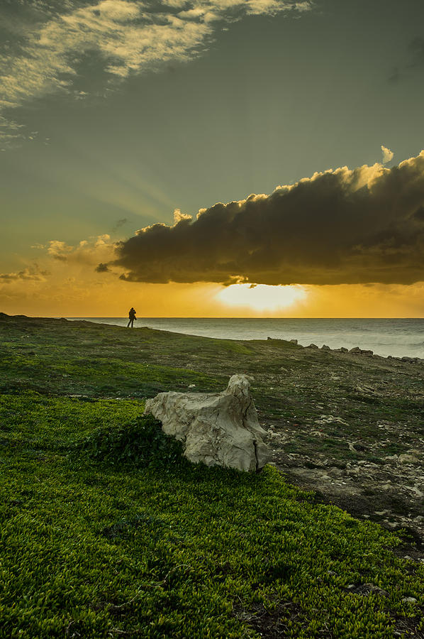 Sunset Photograph - Capturing Beauty by Marco Oliveira