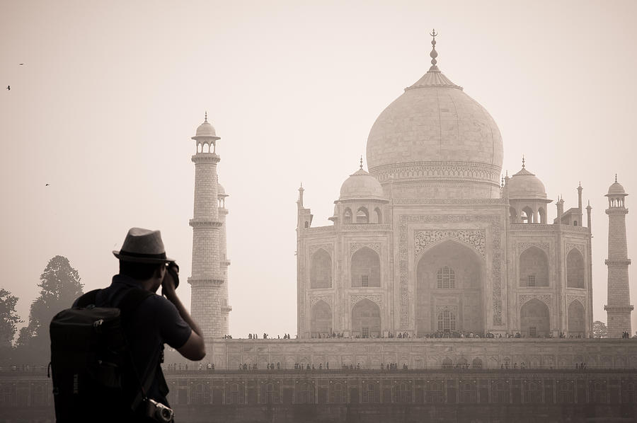 Capturing the Taj Photograph by Scott Wyatt