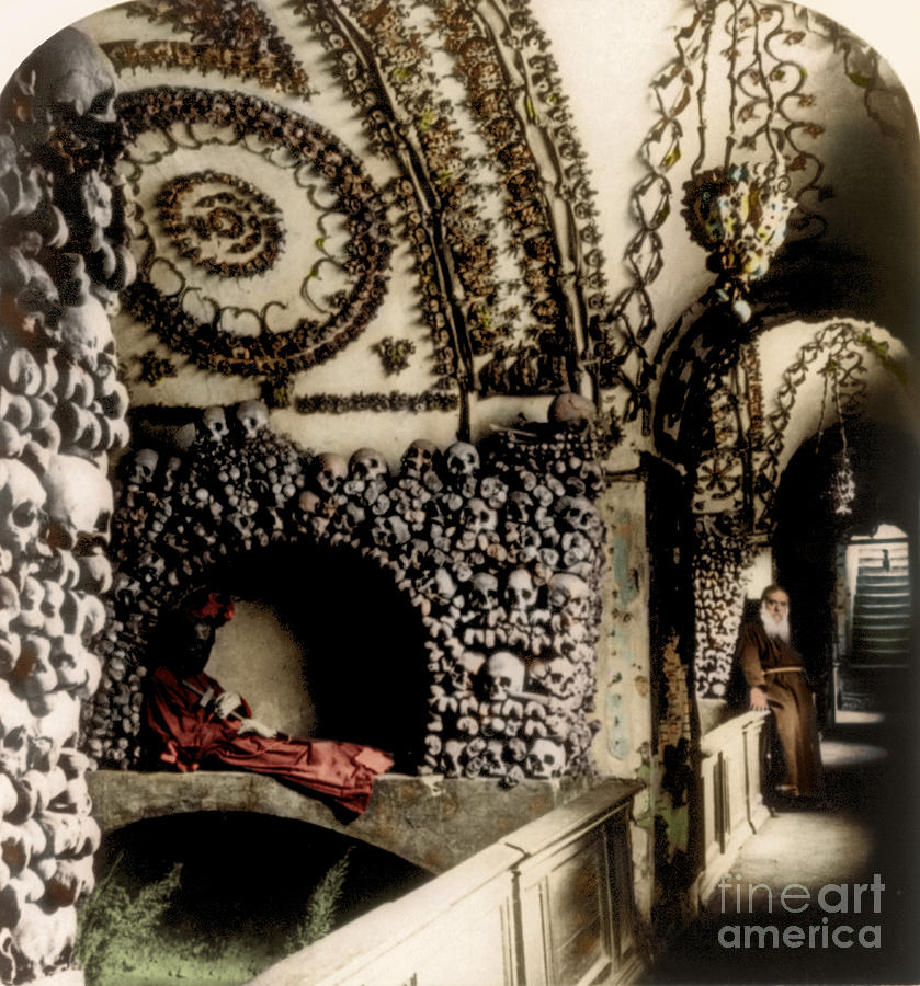 Capuchin Catacombs 1897 Photograph by Science Source