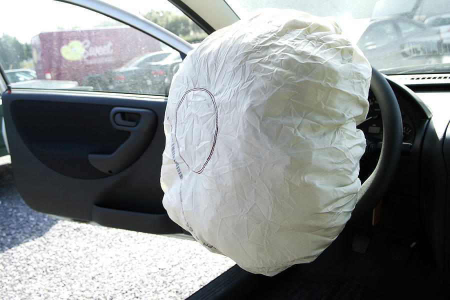 Car Airbag Photograph by Cc Studio/science Photo Library