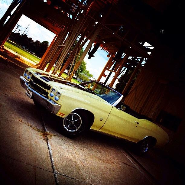 Car Photograph - #car #chevrolet #chevelle #chevy #ss454 by Harrison Miller