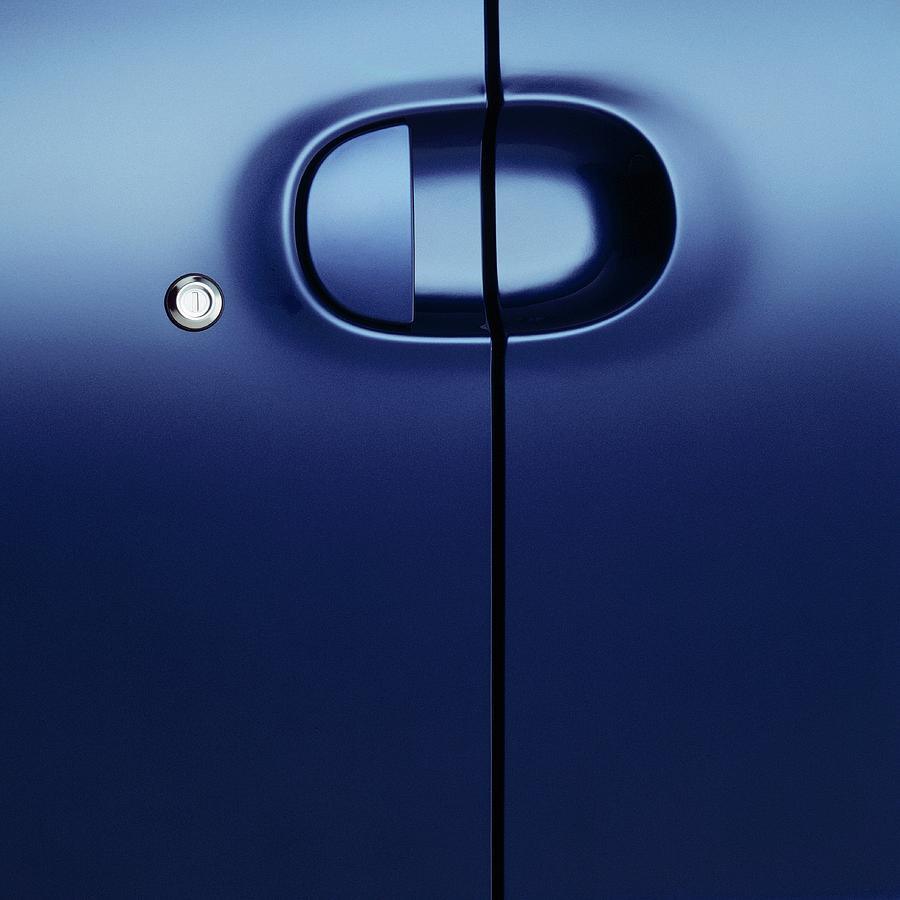 Car Door Handle Photograph by Ton Kinsbergen/science Photo Library