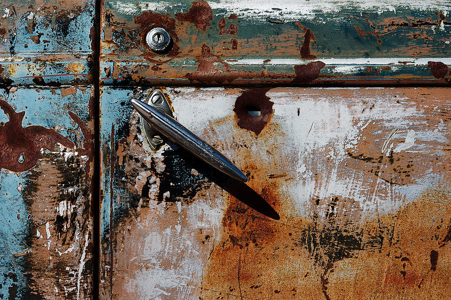 Car Door Photograph by Paul Berger