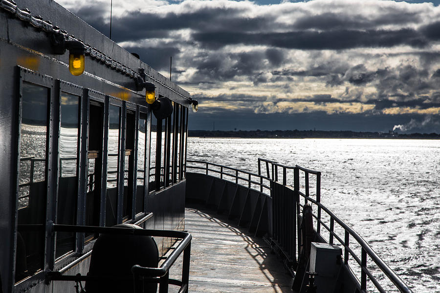 Car Ferry On Lake Michigan Photograph By Tom Rogula - Pixels