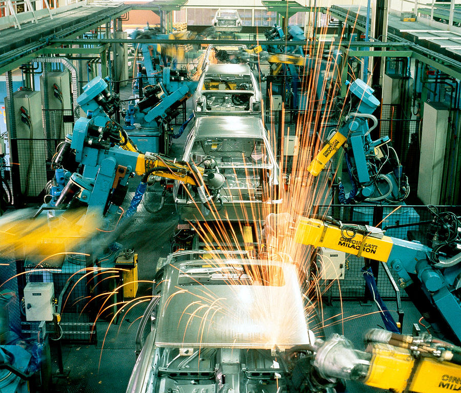 Car Manufacturing Photograph by Benelux Press BV