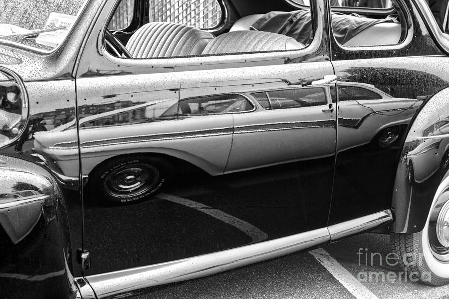 Car Reflection Photograph by Sonya Lang