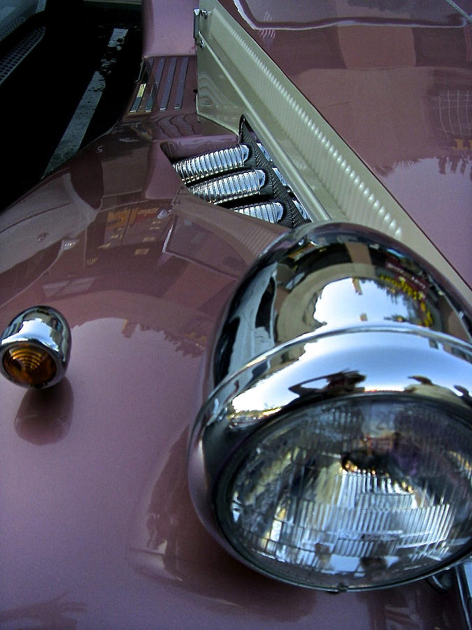 Vintage Car Reflections Photograph by Venetia Featherstone-Witty