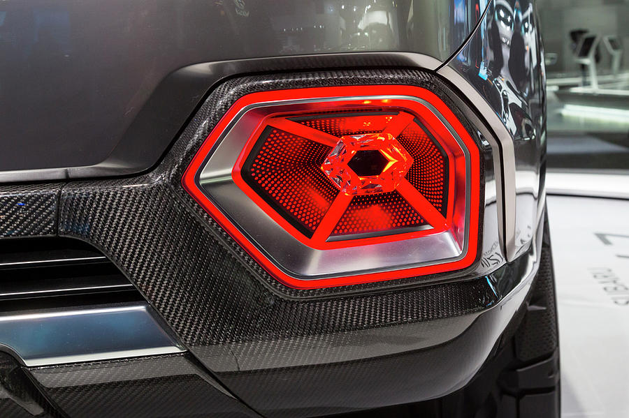 Car Tail Light Photograph by Jim West/science Photo Library