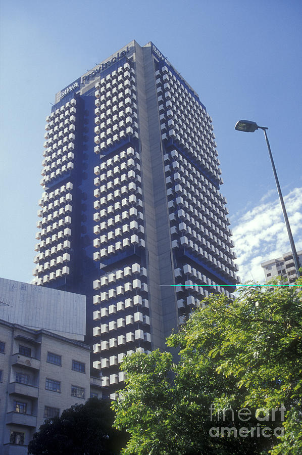 Caracas Bank Tower Photograph by John  Mitchell