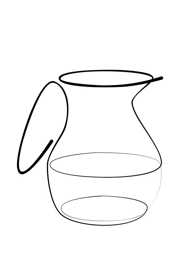 Carafe line by Pal Szeplaky Carafe line by Pal Szeplaky