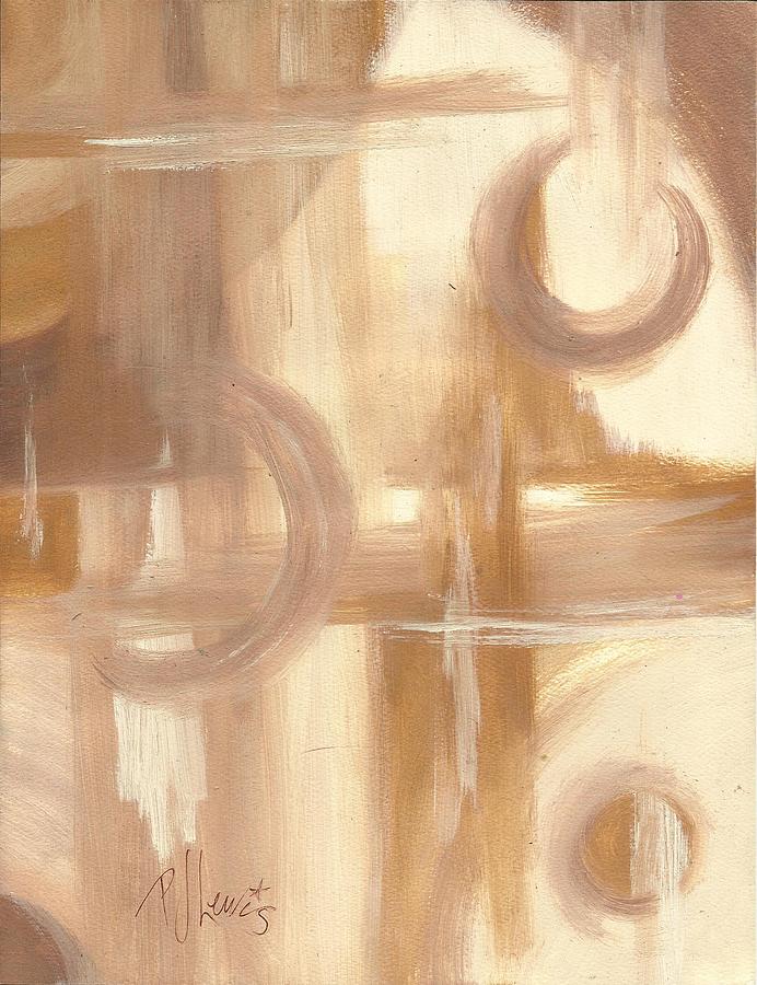 Caramel and Cream Painting by PJ Lewis