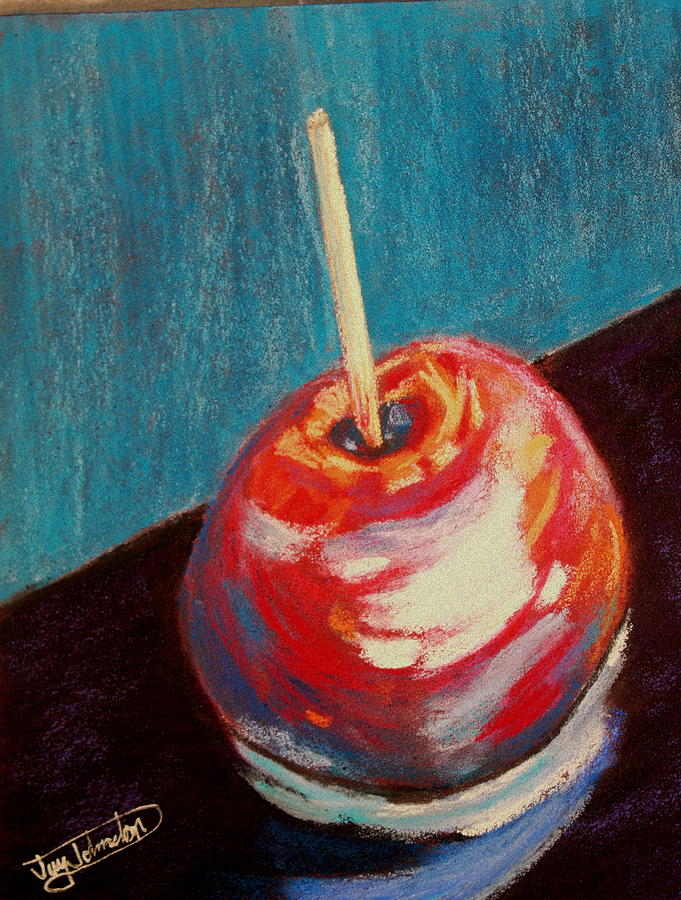 Caramel Apple Painting by Jay Johnston