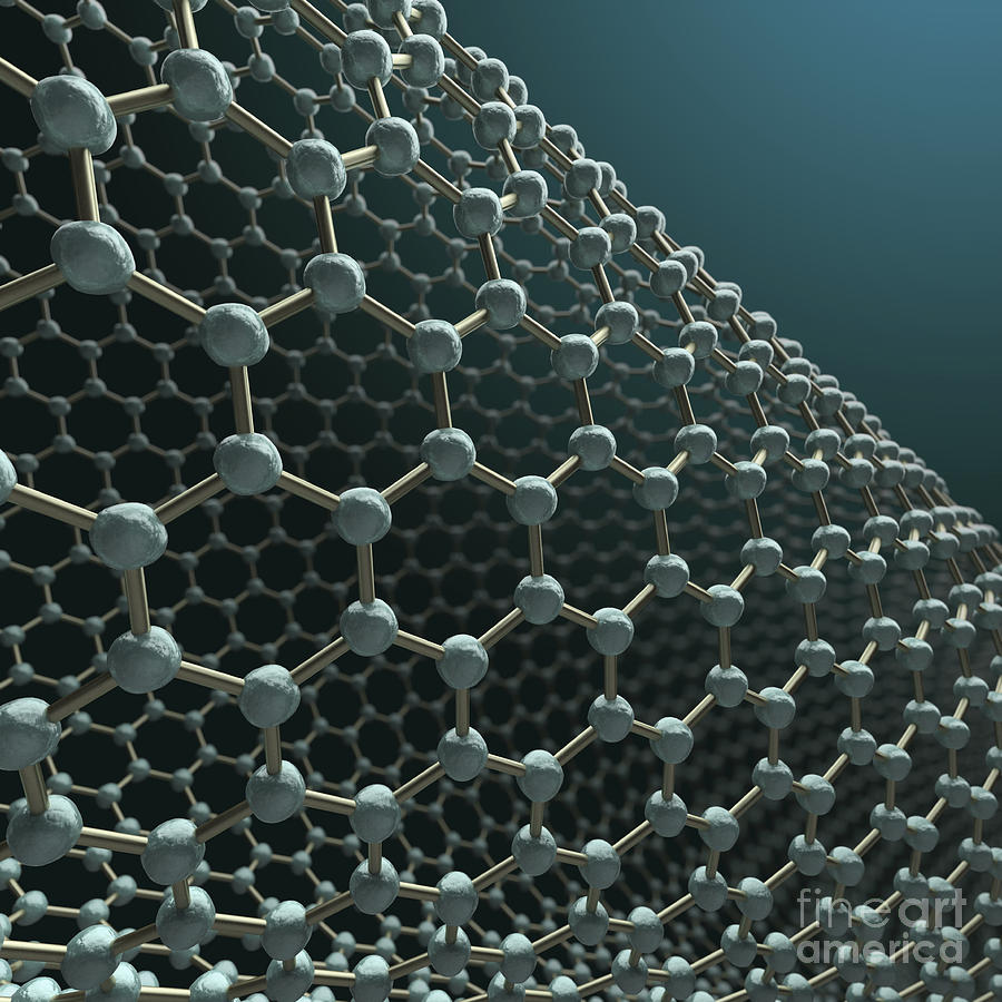 Carbon Nanotube Photograph by Science Picture Co