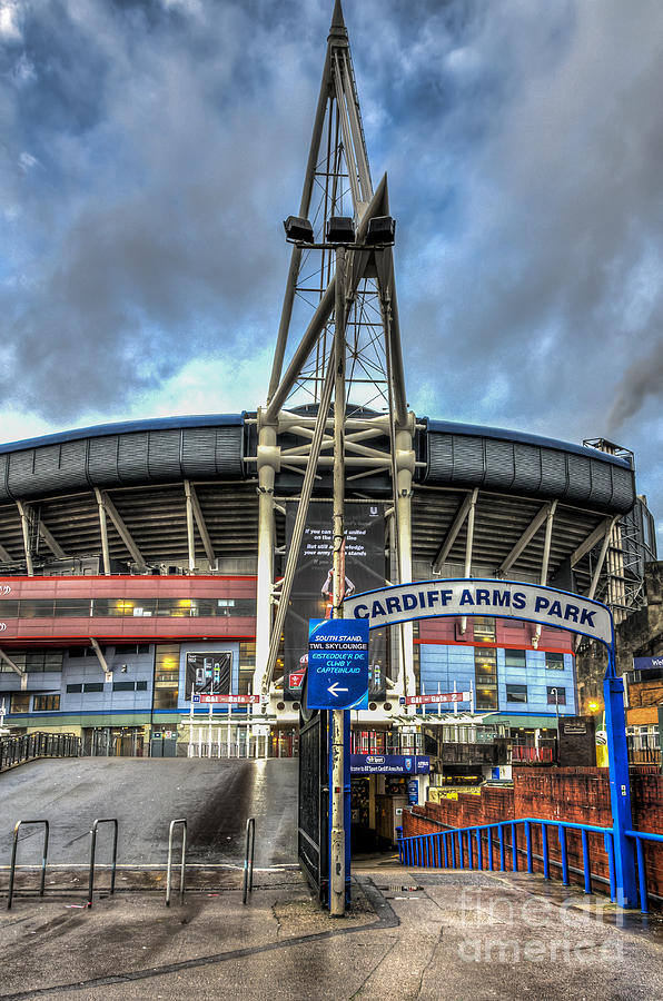 Cardiff Arms Park Photograph by Steve Purnell