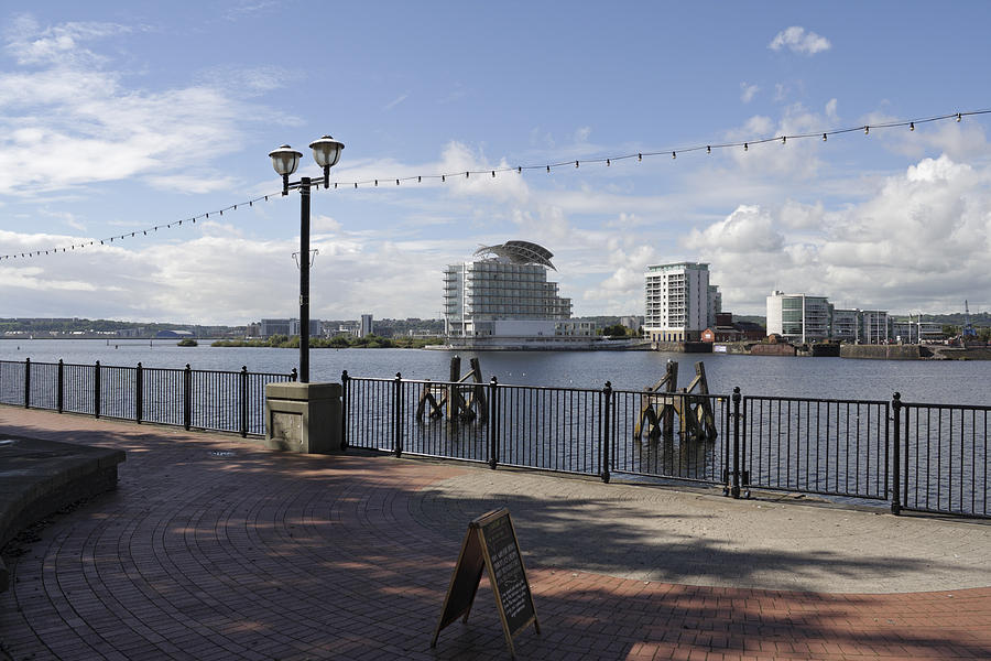 Landscape Photograph - Cardiff Bay by Kevin Round