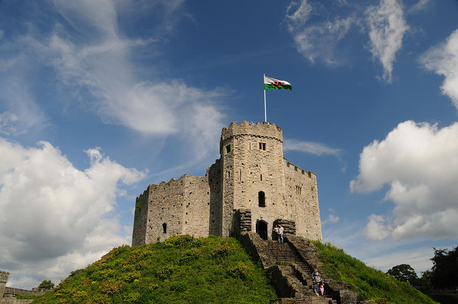 Cardiff Castle Keep Photograph by Jeremy Voisey