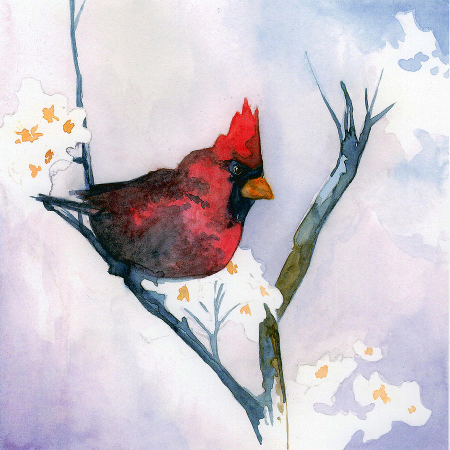 Cardinal Painting - Cardinal by Sean Parnell