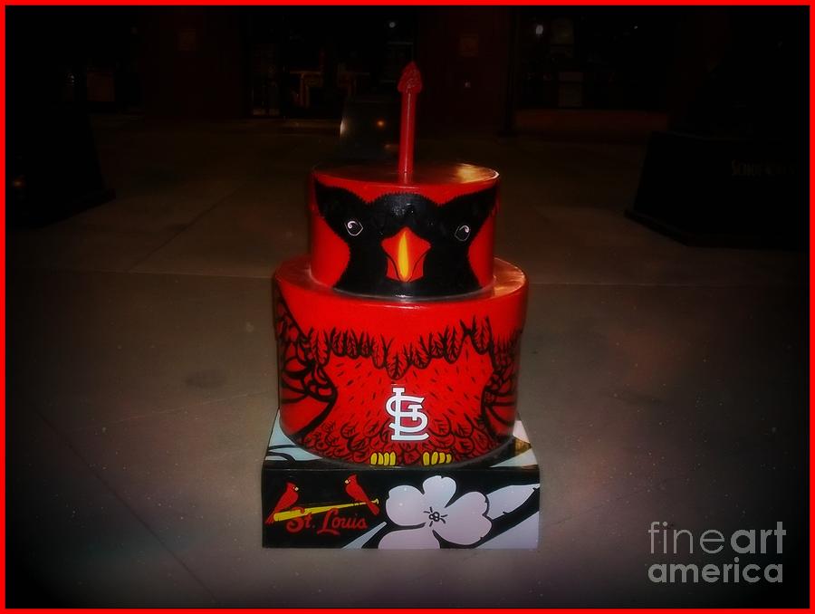 Cards Cake Photograph by Kelly Awad