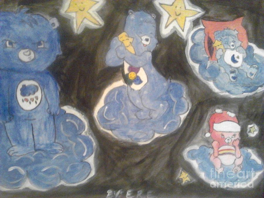 Care Bears Painting by Amelia Rodriguez