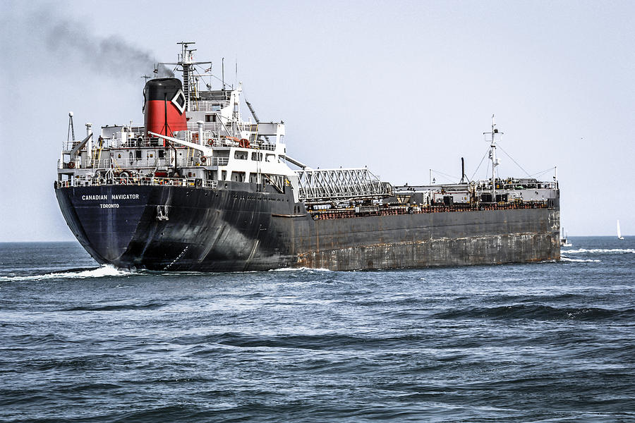 Cargo Freighter Photograph by Chris Smith