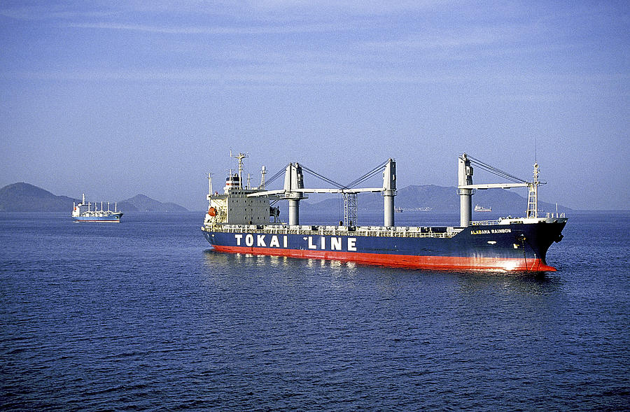 Cargo Ships Panama IIi Photograph