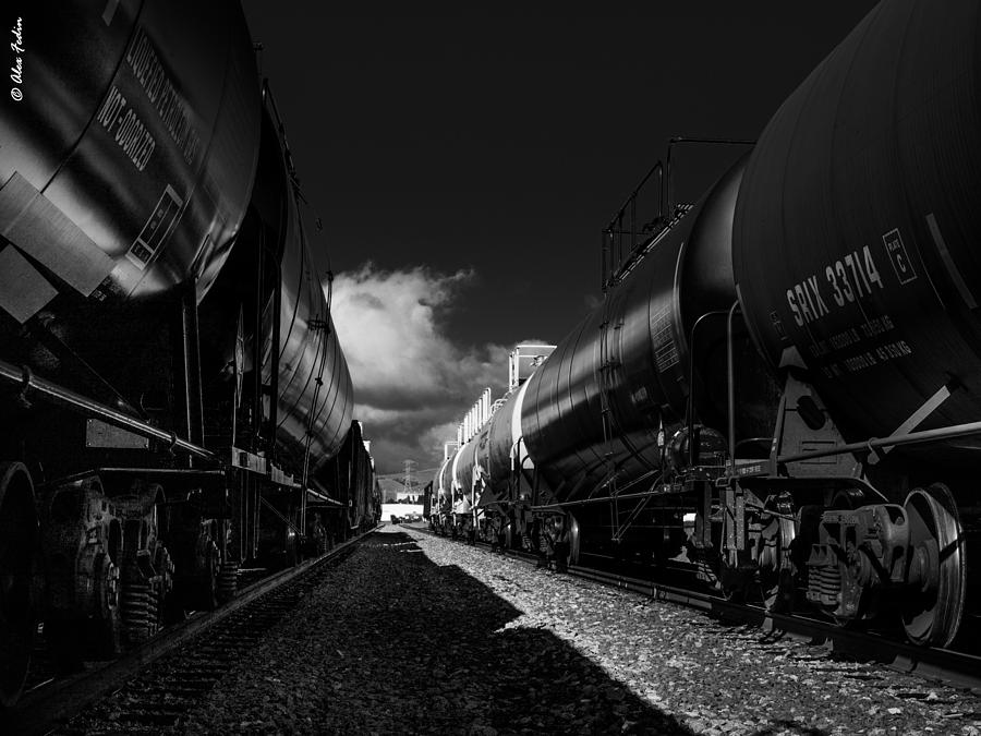 Cargo Trains Photograph by Alexander Fedin