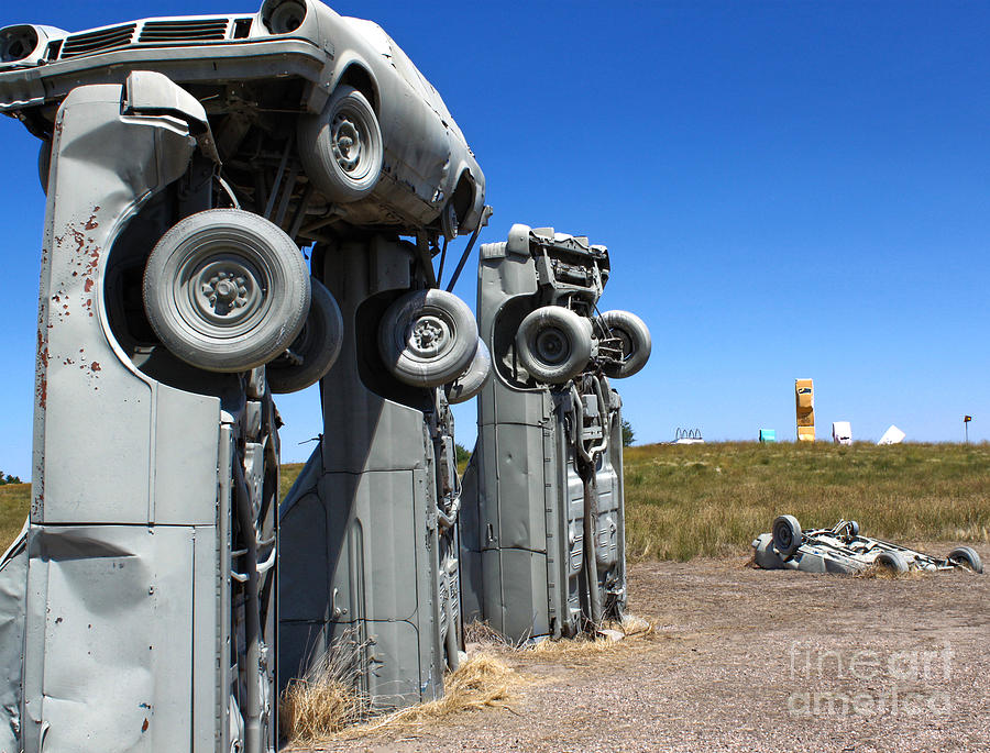 Carhenge Photograph - Carhenge - 01 by Gregory Dyer