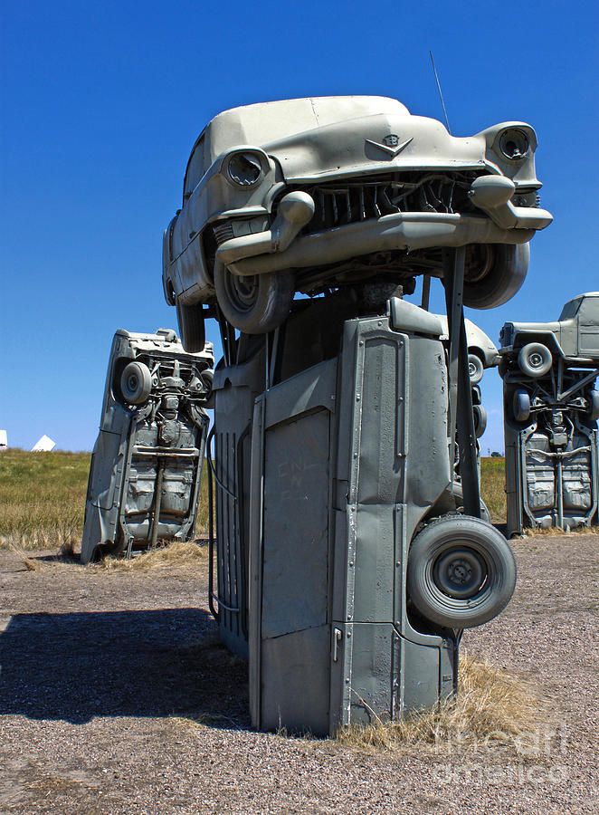 Carhenge Photograph - Carhenge - 03 by Gregory Dyer