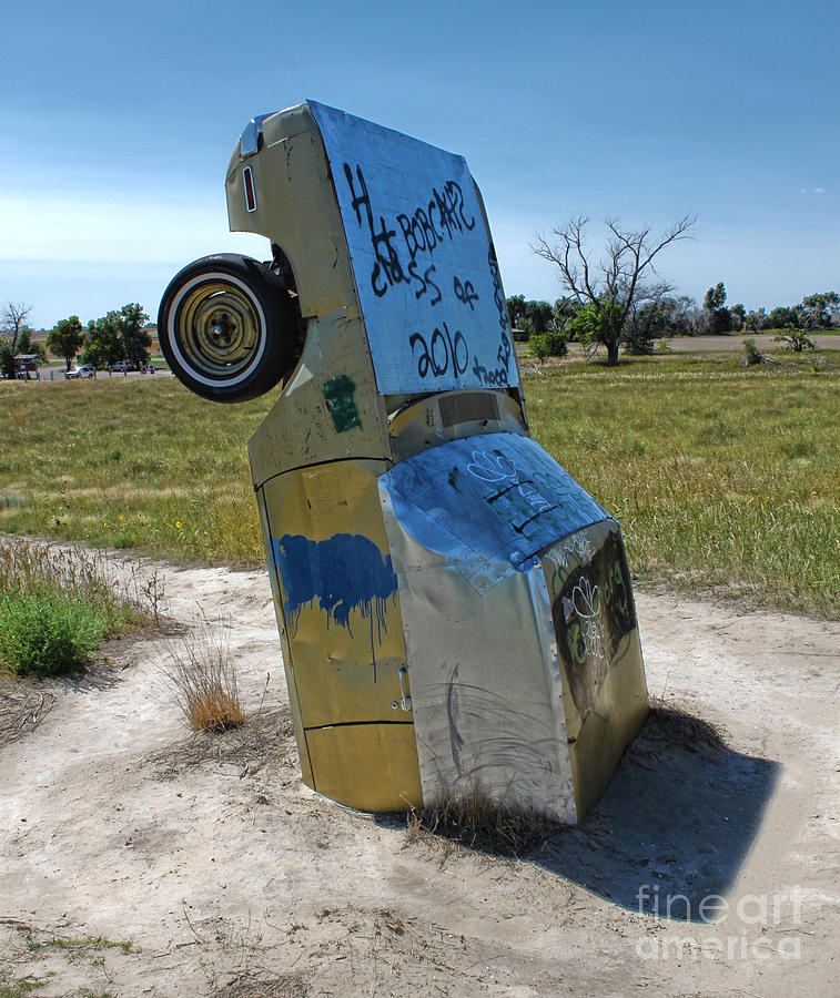 Carhenge Photograph - Carhenge - 07 by Gregory Dyer
