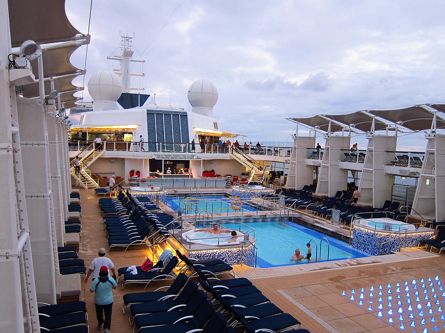 Celebrity Photograph - Caribbean Cruise - On Board Ship - 1212101 by DC Photographer