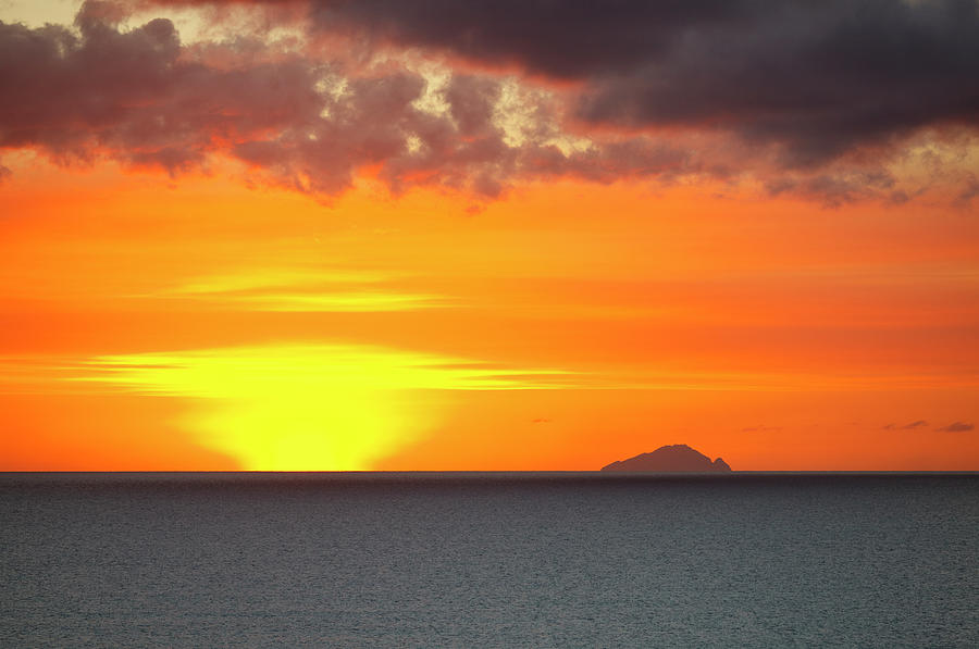 Caribbean Island Sunset Photograph by Michaelutech