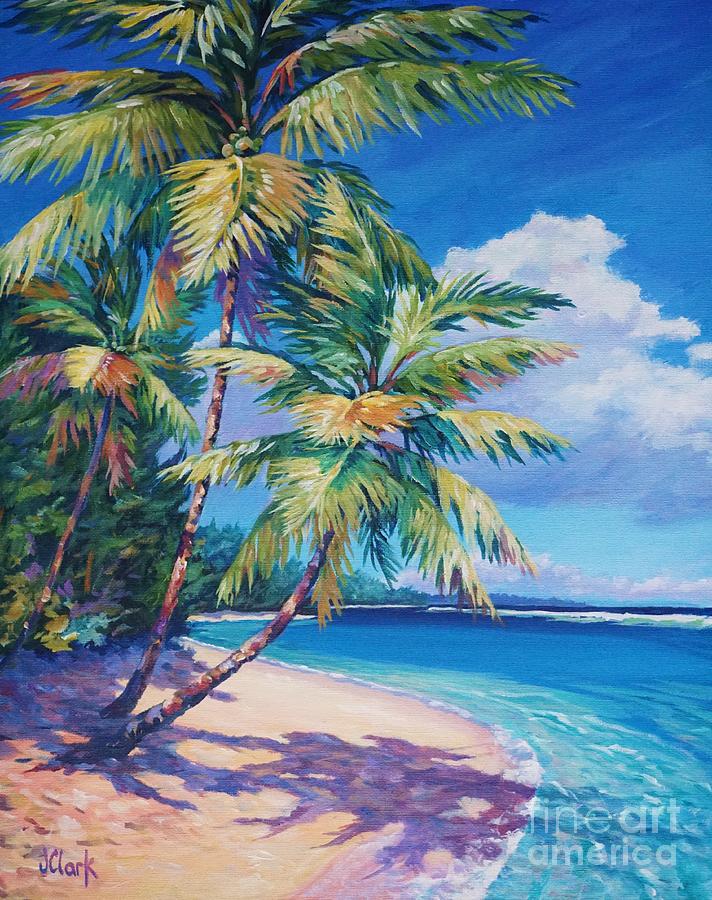 Caribbean Paradise Painting by John Clark