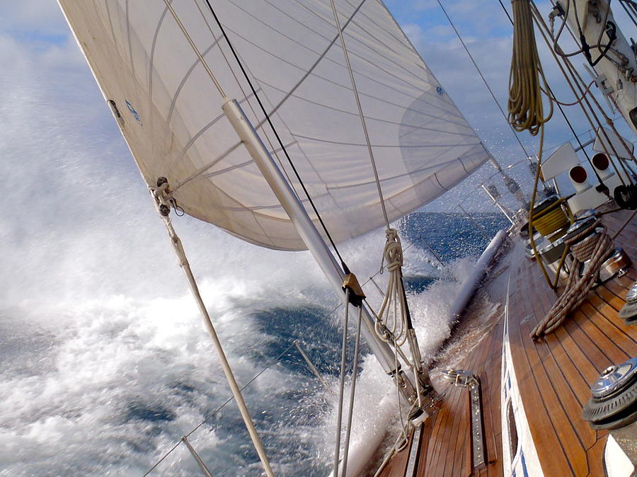 Caribbean Sailing Photograph by Anders Skogman - Fine Art America