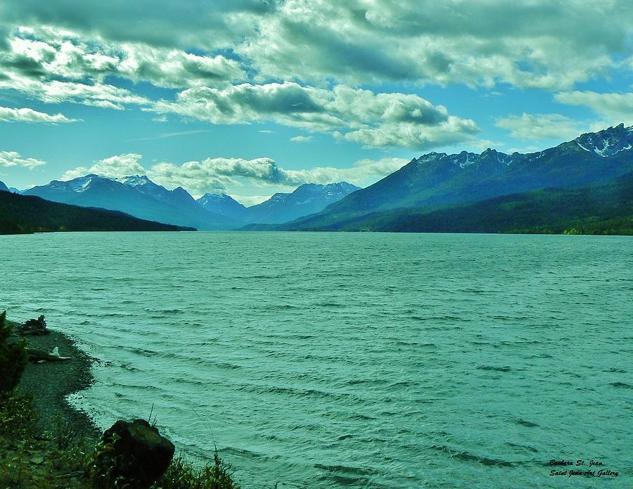 Landscape Photograph - Cariboo Lake View by Barbara St Jean